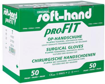 OP-Handschuhe Softhand, steril, Grösse 7 (mittel)